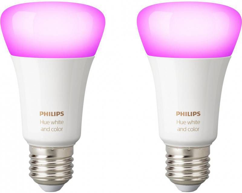 Blij Verandering De stad Philips Hue Lampen White and Color Ambiance Uitbreidingslampen 2x MA  72905200 Wit - Meubelmooi.nl
